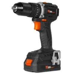 WEN 20121 20V Max Brushless Cordless 1/2-Inch Hammer Drill And Driver With 2.0 Ah Lithium-Ion Battery And Charger(Wen 20121 20v Max Brushless Cordless 1 2 Inch Hammer Drill And Driver With 2 0 Ah Lithium Ion Battery And Charger)