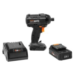 WEN 20135 20V MAX Lithium-Ion 1/4-Inch Brushless Cordless Impact Driver W/ 2.0 Ah Battery And Charger(Wen 20135 20v Max Lithium Ion 1 4 Inch Brushless Cordless Impact Driver W 2 0 Ah Battery And Charger) -Family Tools Store 20135.pt06