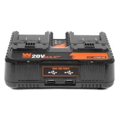 WEN 20200D 20V Max 2.3-Amp Dual Port Lithium-Ion Battery Charger With USB Ports(Wen 20200d 20v Max 2 3 Amp Dual Port Lithium Ion Battery Charger With Usb Ports) -Family Tools Store 20200D.pt02