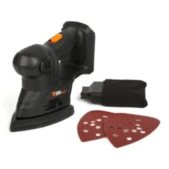 WEN 20401BT 20V Max Cordless Detailing Palm Sander (Tool Only – Battery Not Included)(Wen 20401bt 20v Max Cordless Detailing Palm Sander Tool Only Battery Not Included)