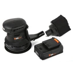 WEN 20405 20V Max Cordless Brushless 5-Inch Random Orbit Rotary Sander With 2.0 Ah Lithium-Ion Battery And Charger(Wen 20405 20v Max Cordless Brushless 5 Inch Random Orbit Rotary Sander With 2 0 Ah Lithium Ion Battery And Charger) -Family Tools Store 20405.pt07