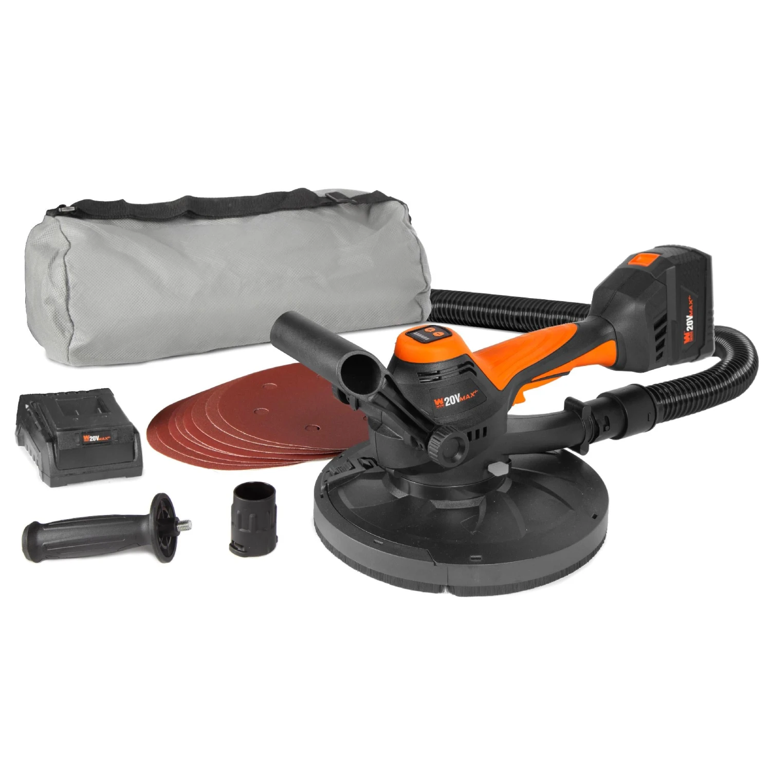 WEN 20408 20V Max Brushless Handheld Drywall Sander With 4.0Ah Battery And Charger(Wen 20408 20v Max Brushless Handheld Drywall Sander With 4ah Battery And Charger) 1 WEN 20408 20V Max Brushless Handheld Drywall Sander With 4.0Ah Battery And Charger(Wen 20408 20v Max Brushless Handheld Drywall Sander With 4ah Battery And Charger)