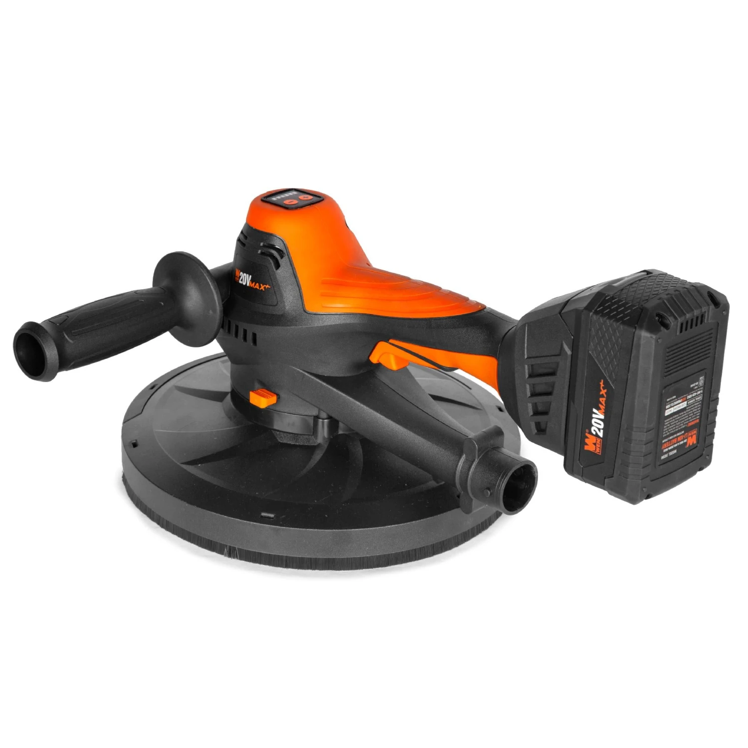 WEN 20408 20V Max Brushless Handheld Drywall Sander With 4.0Ah Battery And Charger(Wen 20408 20v Max Brushless Handheld Drywall Sander With 4ah Battery And Charger) 3 WEN 20408 20V Max Brushless Handheld Drywall Sander With 4.0Ah Battery And Charger(Wen 20408 20v Max Brushless Handheld Drywall Sander With 4ah Battery And Charger) - Image 3