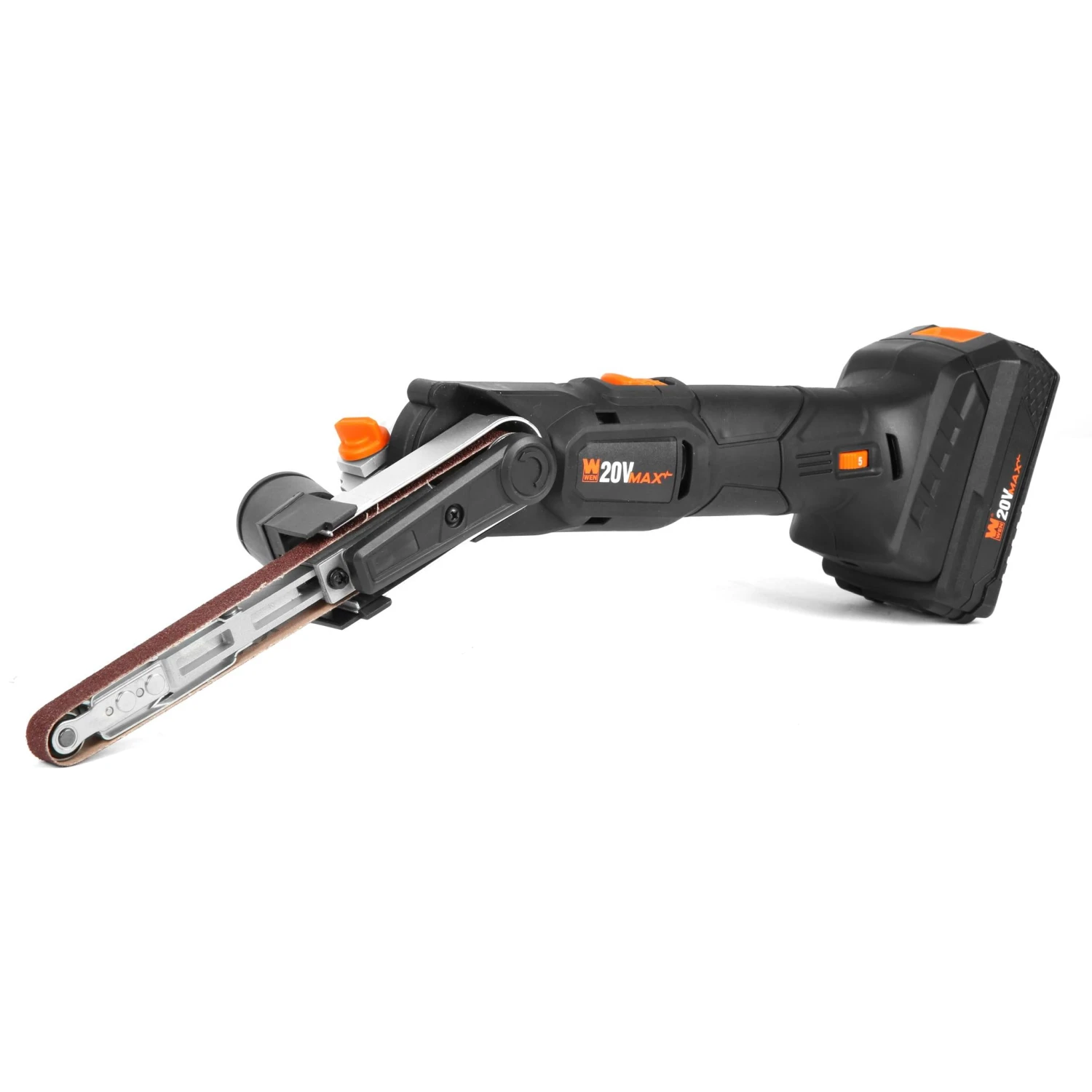 WEN 20437 20V Max Cordless Variable Speed Detailing File Sander With 2.0 Ah Lithium-Ion Battery And Charger(Wen 20437 20v Max Cordless Variable Speed Detailing File Sander With 2 Ah Lithium Ion Battery And Charger) 9 WEN 20437 20V Max Cordless Variable Speed Detailing File Sander With 2.0 Ah Lithium-Ion Battery And Charger(Wen 20437 20v Max Cordless Variable Speed Detailing File Sander With 2 Ah Lithium Ion Battery And Charger) - Image 9