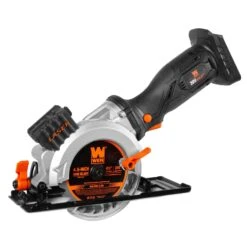 WEN 20604BT 20V Max 4-1/2-Inch Cordless Mini Circular Saw (Tool Only – Battery And Charger Not Included)(Wen 20604bt 20v Max 4 1 2 Inch Cordless Mini Circular Saw Tool Only Battery And Charger Not Included)