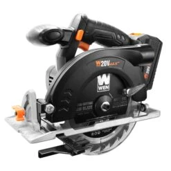 WEN 20625 20V Max 6.5-Inch Cordless Circular Saw With 4.0 Ah Lithium-Ion Battery And Charger(Wen 20625 20v Max 6 5 Inch Cordless Circular Saw With 4 0 Ah Lithium Ion Battery And Charger)