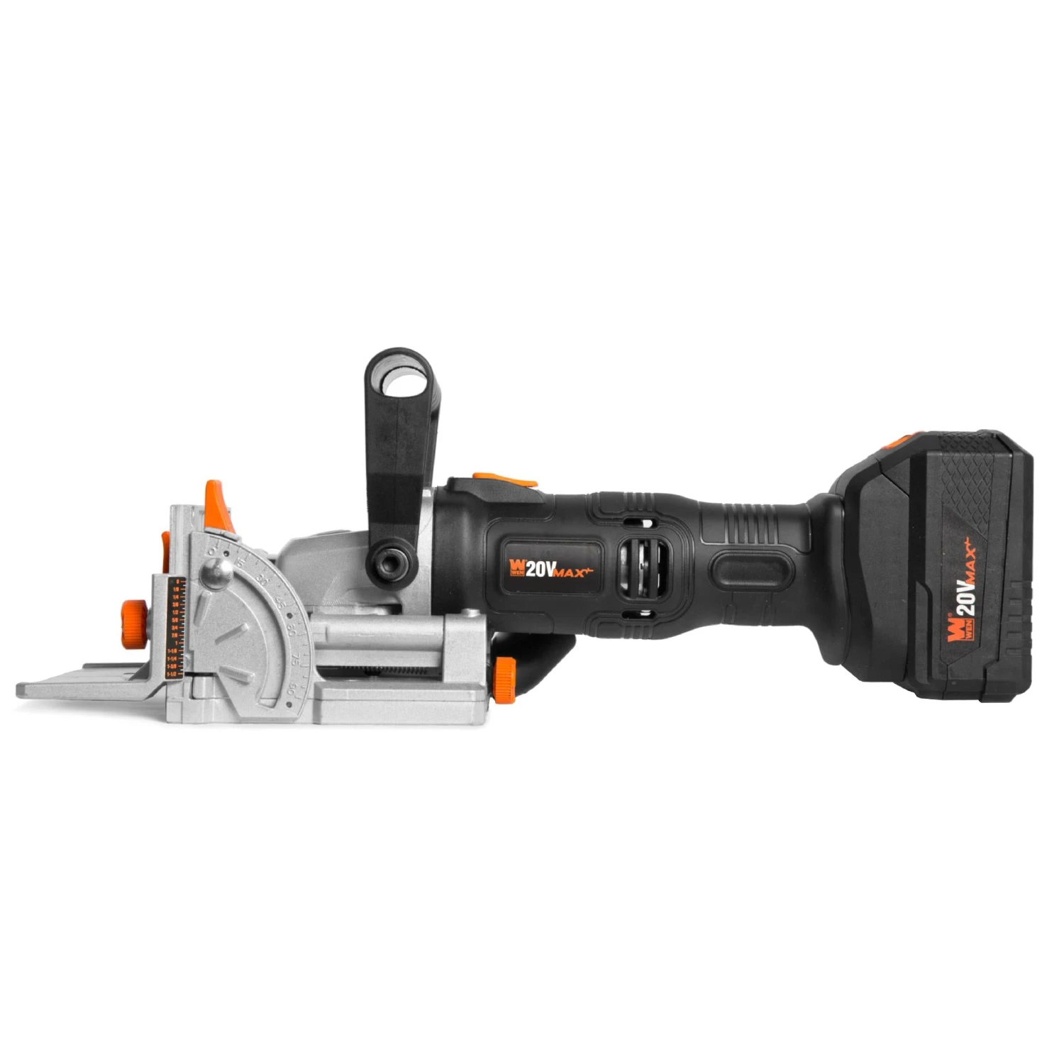 WEN 20648 Cordless Plate And Biscuit Joiner Kit With 20V Max 4.0Ah Battery And Charger(Wen 20648 Cordless Plate And Biscuit Joiner Kit With 20v Max 4ah Battery And Charger) 8 WEN 20648 Cordless Plate And Biscuit Joiner Kit With 20V Max 4.0Ah Battery And Charger(Wen 20648 Cordless Plate And Biscuit Joiner Kit With 20v Max 4ah Battery And Charger) - Image 8