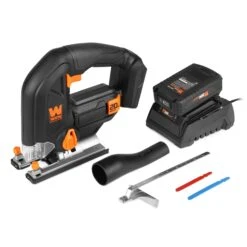 WEN 20661 20V Max Cordless Jigsaw With 2.0 Ah Lithium Ion Battery And Charger(Wen 20661 20v Max Cordless Jigsaw With 2 0 Ah Lithium Ion Battery And Charger)