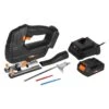 WEN 20667 20V Max Cordless Brushless Jigsaw With 4.0 Ah Lithium Ion Battery And Charger(Wen 20667 20v Max Cordless Brushless Jigsaw With 4 0 Ah Lithium Ion Battery And Charger)