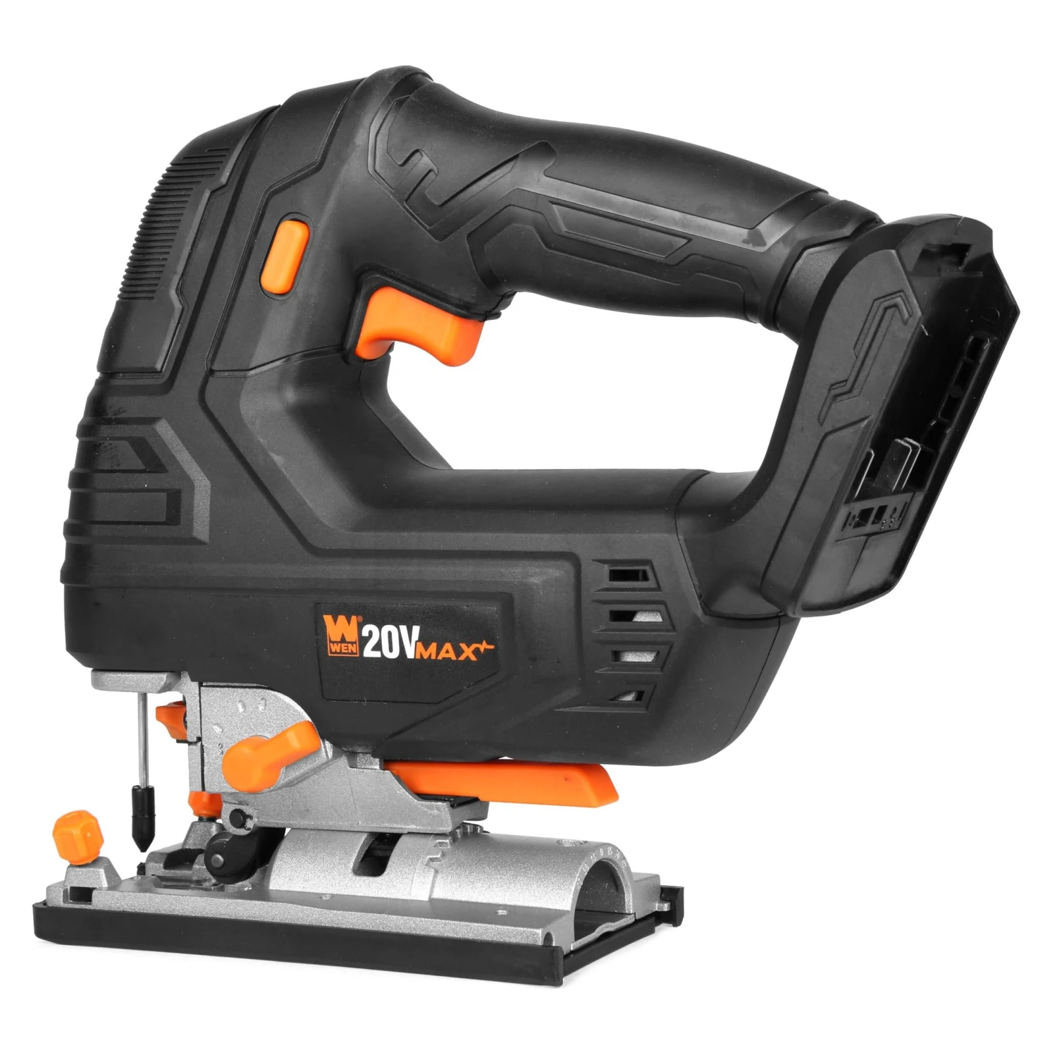 WEN 20667 20V Max Cordless Brushless Jigsaw With 4.0 Ah Lithium Ion Battery And Charger(Wen 20667 20v Max Cordless Brushless Jigsaw With 4 0 Ah Lithium Ion Battery And Charger) 3 WEN 20667 20V Max Cordless Brushless Jigsaw With 4.0 Ah Lithium Ion Battery And Charger(Wen 20667 20v Max Cordless Brushless Jigsaw With 4 0 Ah Lithium Ion Battery And Charger) - Image 3