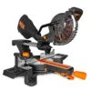 WEN 20672 20V Max 7.25-Inch Cordless Sliding Miter Saw, Single Bevel And Brushless With LED Cutline Guide, 4.0Ah Lithium-Ion Battery And Charger(Wen 20672 20v Max 7 25 Inch Cordless Sliding Miter Saw Single Bevel And Brushless With Led Cutline Guide 4 0ah Lithium Ion Battery And Charger)