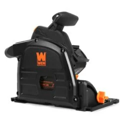 WEN 20691BT 20V Max 6.5-Inch Cordless Brushless Plunge Cut Variable Speed Track Saw (Tool Only – Batteries Not Included)(Wen 20691bt 20v Max 6 5 Inch Cordless Brushless Plunge Cut Variable Speed Track Saw Tool Only Batteries Not Included)