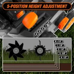 WEN 20716 20V Max Cordless 15-Inch 2-in-1 Brushless Electric Dethatcher And Scarifier With Collection Bag(Wen 20716 20v Max Cordless 15 Inch 2 In 1 Brushless Electric Dethatcher And Scarifier With Collection Bag) 11 WEN 20716 20V Max Cordless 15-Inch 2-in-1 Brushless Electric Dethatcher And Scarifier With Collection Bag(Wen 20716 20v Max Cordless 15 Inch 2 In 1 Brushless Electric Dethatcher And Scarifier With Collection Bag) -Family Tools Store 20716 pt02 jpg