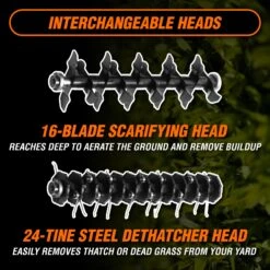 WEN 20716 20V Max Cordless 15-Inch 2-in-1 Brushless Electric Dethatcher And Scarifier With Collection Bag(Wen 20716 20v Max Cordless 15 Inch 2 In 1 Brushless Electric Dethatcher And Scarifier With Collection Bag) 14 WEN 20716 20V Max Cordless 15-Inch 2-in-1 Brushless Electric Dethatcher And Scarifier With Collection Bag(Wen 20716 20v Max Cordless 15 Inch 2 In 1 Brushless Electric Dethatcher And Scarifier With Collection Bag) -Family Tools Store 20716 pt05 jpg