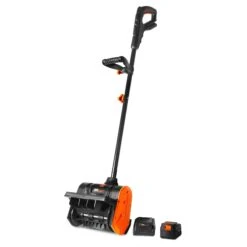 WEN 20720 20V Max 12-Inch Cordless Snow Shovel With 5Ah Battery And Charger(Wen 20720 20v Max 12 Inch Cordless Snow Shovel With 5ah Battery And Charger)