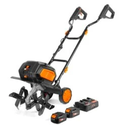 WEN 20724 20V Max Cordless 14-Inch Brushless Electric Tiller(Wen 20724 20v Max Cordless 14 Inch Brushless Electric Tiller)