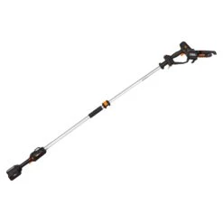 WEN 20751 20V Max Cordless 2-in-1 6-Inch Chainsaw And Pole Saw With 12.3-Foot Reach, 4Ah Battery And Charger(Wen 20751 20v Max Cordless 2 In 1 6 Inch Chainsaw And Pole Saw With 12 3 Foot Reach 4ah Battery And Charger)