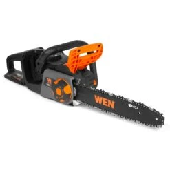 WEN 20754BT 20V Max 14-Inch Cordless Brushless Chainsaw (Tool Only – Batteries Not Included)(Wen 20754bt 20v Max 14 Inch Cordless Brushless Chainsaw Tool Only Batteries Not Included)