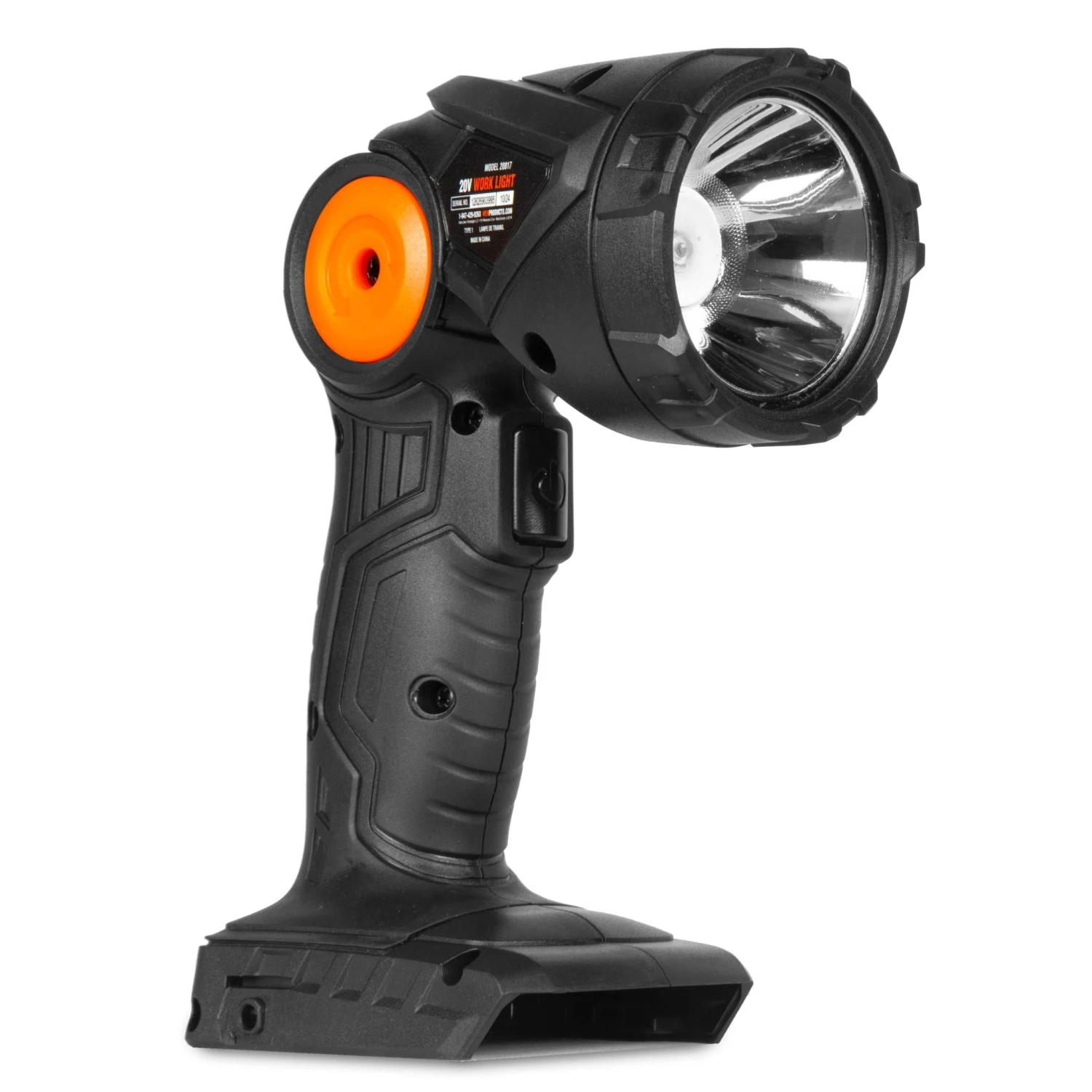 WEN 20817BT 20V Max Cordless 180-Lumen Handheld LED Work Light And Flashlight With Pivoting Head (Tool Only – Battery Not Included)(Wen 20817bt 20v Max Cordless 180 Lumen Handheld Led Work Light And Flashlight With Pivoting Head Tool Only Battery Not Included) 2 WEN 20817BT 20V Max Cordless 180-Lumen Handheld LED Work Light And Flashlight With Pivoting Head (Tool Only – Battery Not Included)(Wen 20817bt 20v Max Cordless 180 Lumen Handheld Led Work Light And Flashlight With Pivoting Head Tool Only Battery Not Included) - Image 2