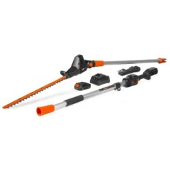 WEN 20825 20V Max Cordless 20-Inch Hedge Trimmer Pole Saw With 14.6-Foot Reach, 2Ah Battery And Charger(Wen 20825 20v Max Cordless 20 Inch Hedge Trimmer Pole Saw With 14 6 Foot Reach 2ah Battery And Charger)
