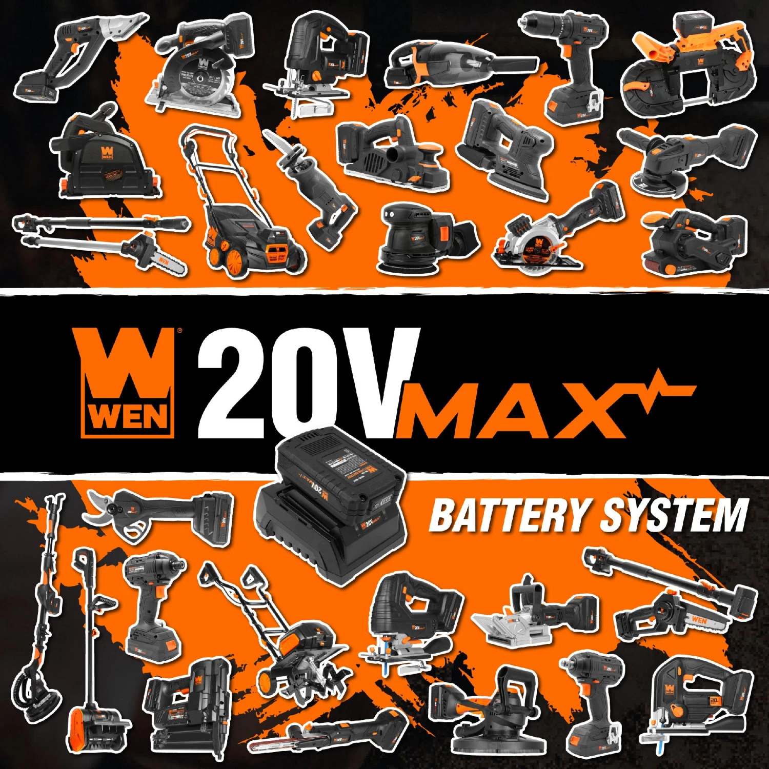 WEN 20418 20V Max Cordless Belt Sander, Variable Speed, Handheld And Portable With 4.0Ah Battery And Charger(Wen 20v Max Cordless Belt Sander Variable Speed Handheld And Portable With 4 Ah Battery And Charger 20418) 10 WEN 20418 20V Max Cordless Belt Sander, Variable Speed, Handheld And Portable With 4.0Ah Battery And Charger(Wen 20v Max Cordless Belt Sander Variable Speed Handheld And Portable With 4 Ah Battery And Charger 20418) - Image 10