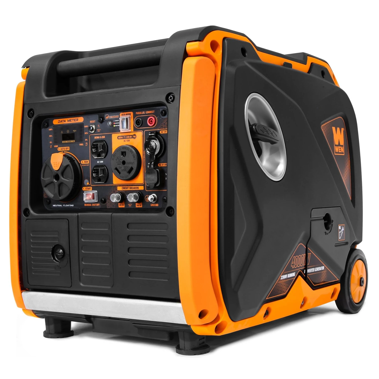 WEN 56400iX Super Quiet 4000-Watt RV-Ready Electric Start Portable Inverter Generator With Fuel Shut-Off And CO Shutdown Sensor(Wen 56400ix Super Quiet 4000 Watt Rv Ready Electric Start Portable Inverter Generator With Fuel Shut Off And Co Shutdown Sensor) 1 WEN 56400iX Super Quiet 4000-Watt RV-Ready Electric Start Portable Inverter Generator With Fuel Shut-Off And CO Shutdown Sensor(Wen 56400ix Super Quiet 4000 Watt Rv Ready Electric Start Portable Inverter Generator With Fuel Shut Off And Co Shutdown Sensor)