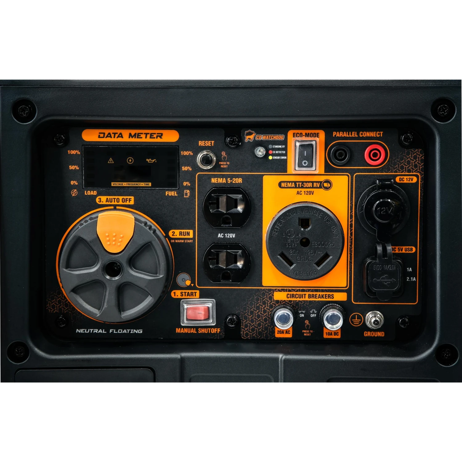 WEN 56400iX Super Quiet 4000-Watt RV-Ready Electric Start Portable Inverter Generator With Fuel Shut-Off And CO Shutdown Sensor(Wen 56400ix Super Quiet 4000 Watt Rv Ready Electric Start Portable Inverter Generator With Fuel Shut Off And Co Shutdown Sensor) 5 WEN 56400iX Super Quiet 4000-Watt RV-Ready Electric Start Portable Inverter Generator With Fuel Shut-Off And CO Shutdown Sensor(Wen 56400ix Super Quiet 4000 Watt Rv Ready Electric Start Portable Inverter Generator With Fuel Shut Off And Co Shutdown Sensor) - Image 5