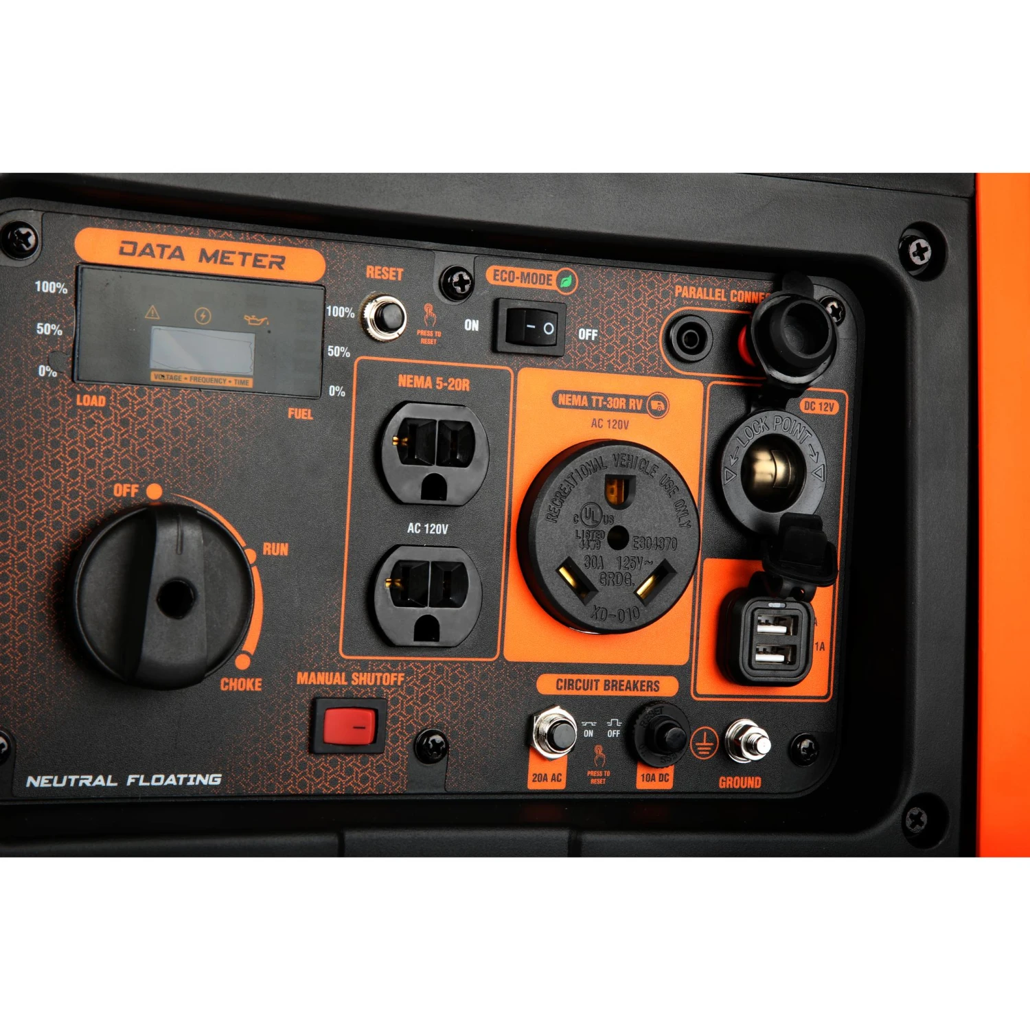 WEN 56450i Super Quiet 4500-Watt RV-Ready Portable Inverter Generator With Fuel Shut-Off(Wen 56450i Super Quiet 4500 Watt Rv Ready Portable Inverter Generator With Fuel Shut Off) 3 WEN 56450i Super Quiet 4500-Watt RV-Ready Portable Inverter Generator With Fuel Shut-Off(Wen 56450i Super Quiet 4500 Watt Rv Ready Portable Inverter Generator With Fuel Shut Off) - Image 3