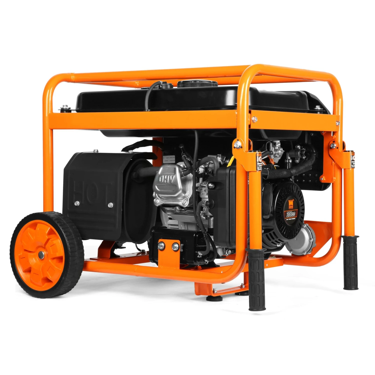 WEN DF430X 4375-Watt Dual Fuel Portable Generator With Wheel Kit And CO Shutdown Sensor(Wen Df430x 4375 Watt Dual Fuel Portable Generator With Wheel Kit And Co Shutdown Sensor) 5 WEN DF430X 4375-Watt Dual Fuel Portable Generator With Wheel Kit And CO Shutdown Sensor(Wen Df430x 4375 Watt Dual Fuel Portable Generator With Wheel Kit And Co Shutdown Sensor) - Image 5