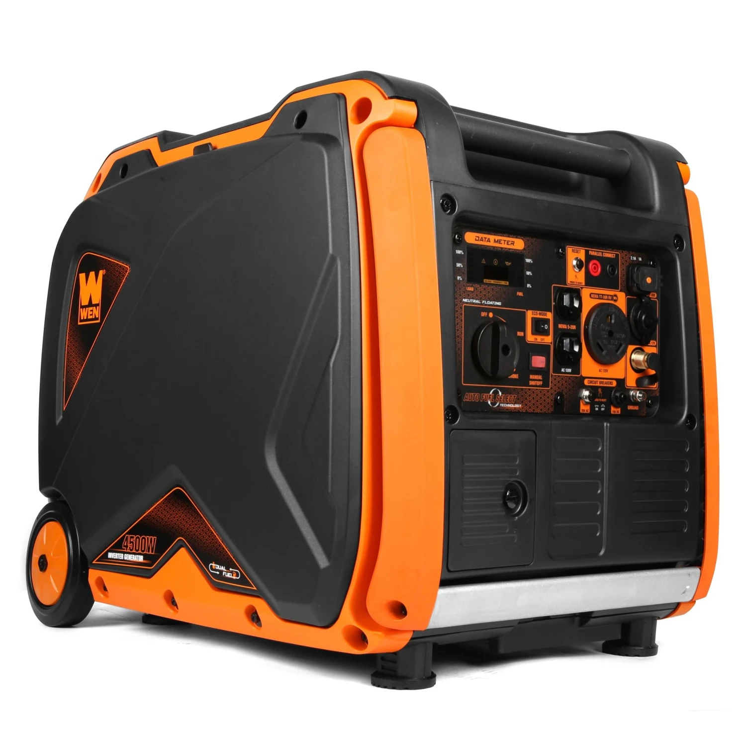 WEN DF450i Super Quiet 4500-Watt Dual Fuel RV-Ready Portable Inverter Generator With Fuel Shut-Off(Wen Df450i Super Quiet 4500 Watt Dual Fuel Rv Ready Portable Inverter Generator With Fuel Shut Off) 1 WEN DF450i Super Quiet 4500-Watt Dual Fuel RV-Ready Portable Inverter Generator With Fuel Shut-Off(Wen Df450i Super Quiet 4500 Watt Dual Fuel Rv Ready Portable Inverter Generator With Fuel Shut Off)