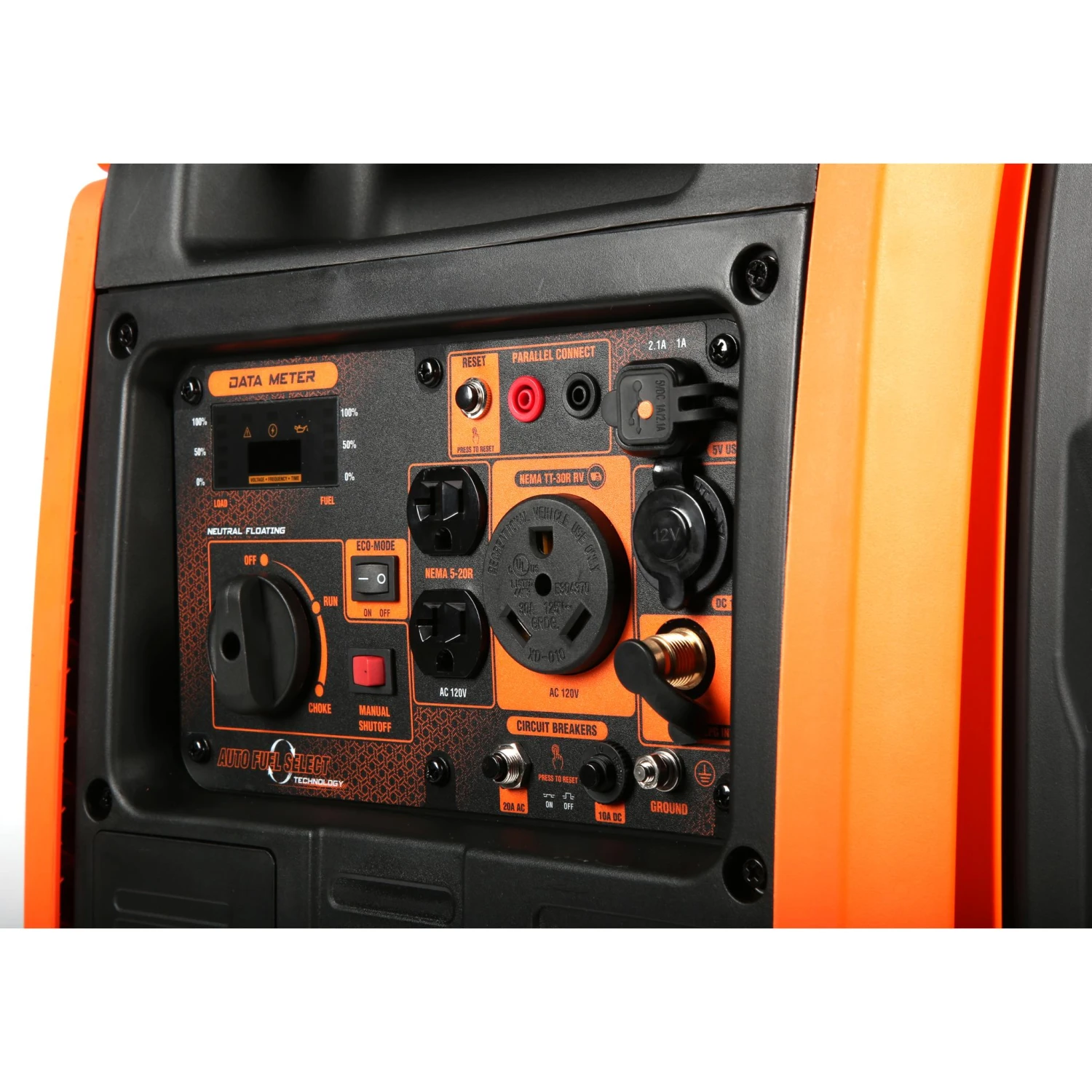 WEN DF450i Super Quiet 4500-Watt Dual Fuel RV-Ready Portable Inverter Generator With Fuel Shut-Off(Wen Df450i Super Quiet 4500 Watt Dual Fuel Rv Ready Portable Inverter Generator With Fuel Shut Off) 3 WEN DF450i Super Quiet 4500-Watt Dual Fuel RV-Ready Portable Inverter Generator With Fuel Shut-Off(Wen Df450i Super Quiet 4500 Watt Dual Fuel Rv Ready Portable Inverter Generator With Fuel Shut Off) - Image 3