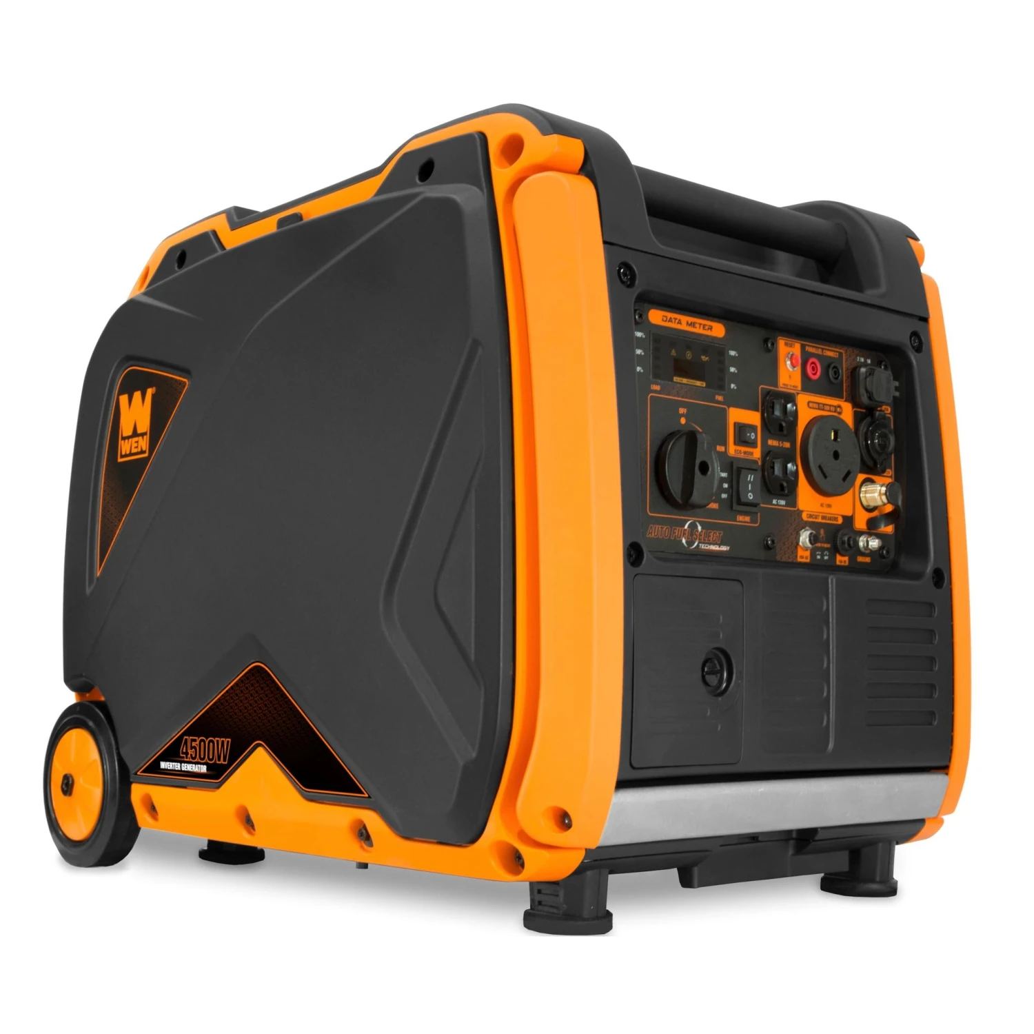 WEN DF451i Super Quiet 4500-Watt Electric Start Dual Fuel RV-Ready Portable Inverter Generator With Fuel Shut-Off(Wen Df451i Super Quiet 4500 Watt Electric Start Dual Fuel Rv Ready Portable Inverter Generator With Fuel Shut Off) 2 WEN DF451i Super Quiet 4500-Watt Electric Start Dual Fuel RV-Ready Portable Inverter Generator With Fuel Shut-Off(Wen Df451i Super Quiet 4500 Watt Electric Start Dual Fuel Rv Ready Portable Inverter Generator With Fuel Shut Off) - Image 2