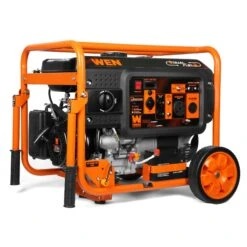 WEN DF623X 6250-Watt 120-Volt/240-Volt Dual Fuel Electric Start Portable Generator With Wheel Kit And CO Shutdown Sensor(Wen Df623x 6250 Watt 120 Volt 240 Volt Dual Fuel Electric Start Portable Generator With Wheel Kit And Co Shutdown Sensor)