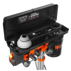 WEN DP1050 10-Inch Benchtop Drill Press, 6.2-Amp 5-Speed Motor With Cast Iron Construction, Laser And LED Work Light(Wen Dp1050 10 Inch Benchtop Drill Press 6 2 Amp 5 Speed Motor With Cast Iron Construction Laser And Led Work Light) -Family Tools Store DP1050.pt03