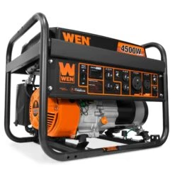 WEN GN4500 4500-Watt 212cc Transfer Switch And RV-Ready Portable Generator, CARB Compliant(Wen Gn4500 4500 Watt 212cc Transfer Switch And Rv Ready Portable Generator Carb Compliant)