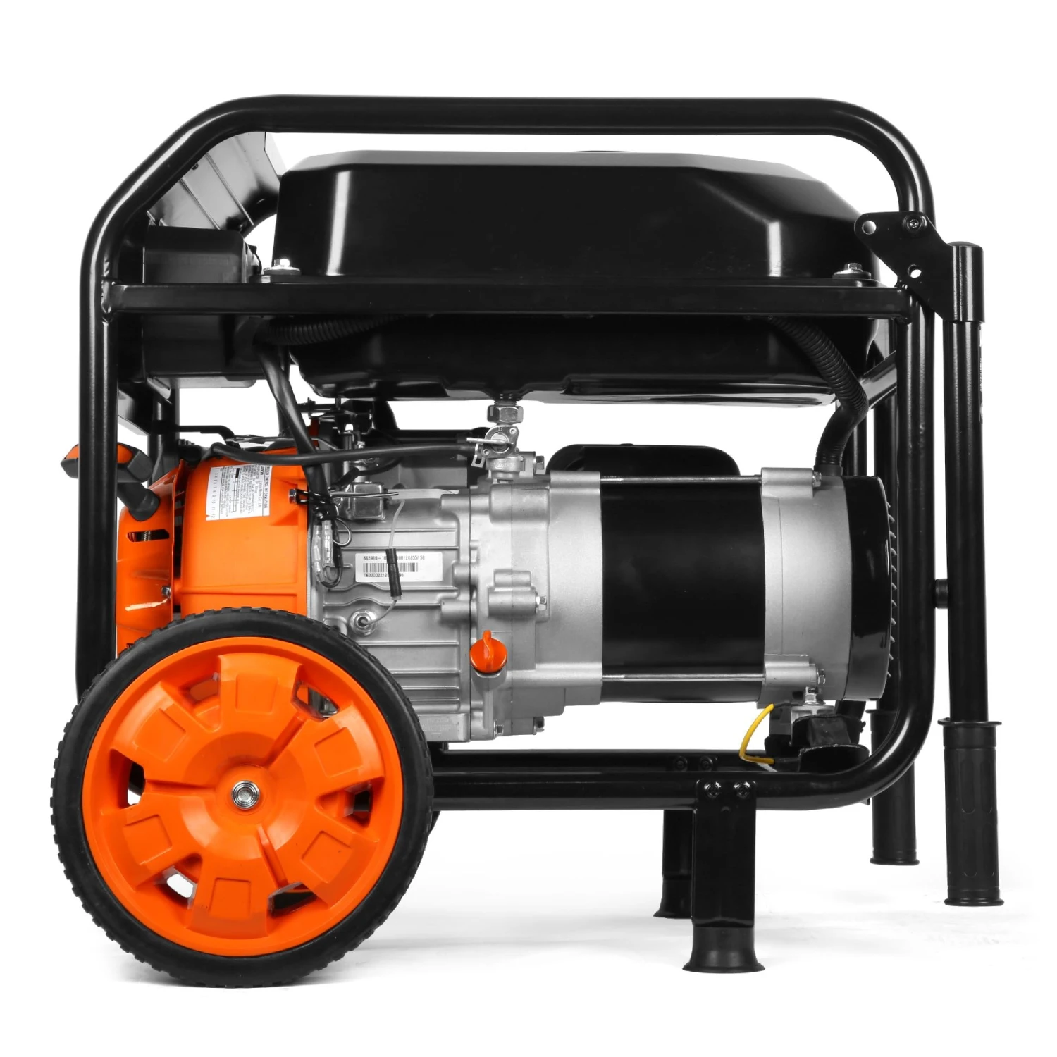 WEN GN5600 5,600-Watt Portable Generator With Wheel Kit, 224cc, Transfer-Switch, And RV-Ready(Wen 5600 Watt Portable Generator 224cc Transfer Switch And Rv Ready Gn5600) 6 WEN GN5600 5,600-Watt Portable Generator With Wheel Kit, 224cc, Transfer-Switch, And RV-Ready(Wen 5600 Watt Portable Generator 224cc Transfer Switch And Rv Ready Gn5600) - Image 6