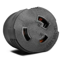 WEN GNA530 TT-30P RV Plug To NEMA L5-30R Twist-Lock Outlet 120V 30-Amp 3600-Watt Adapter(Wen Gna530 Tt 30p Rv Plug To Nema L5 30r Twist Lock Outlet 120v 30 Amp 3600 Watt Adapter)