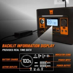 WEN PP300i 300-Watt 269Wh Lithium-Ion Power Station And Battery-Powered Inverter Generator(Wen Pp300i 300 Watt 269wh Lithium Ion Power Station And Battery Powered Inverter Generator) -Family Tools Store PP300i.pt04